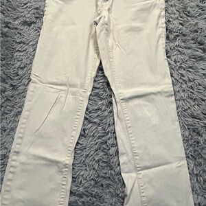 GAP Cream Straight‎ Leg Pants - Size 6 DISCOUNTED SHIPPING